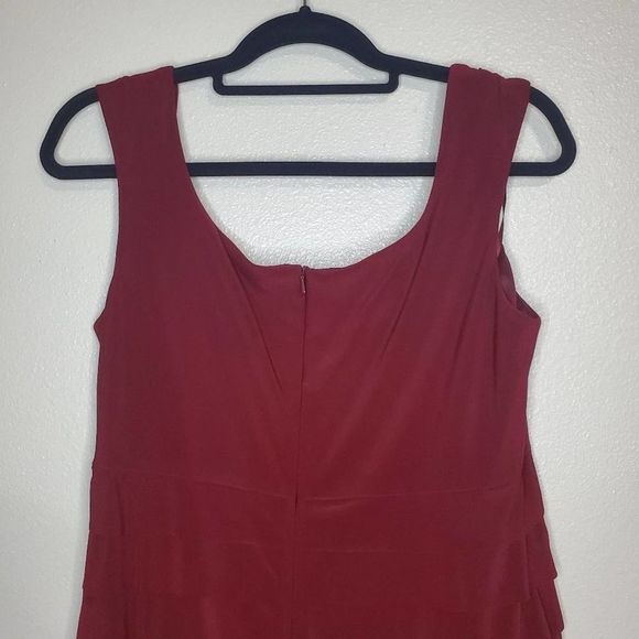 Alex Evenings 12P Formal Red Dress - Picture 6 of 8